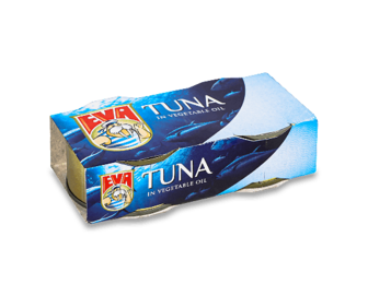 Тунець EVA філе в олії, 2*80г/уп