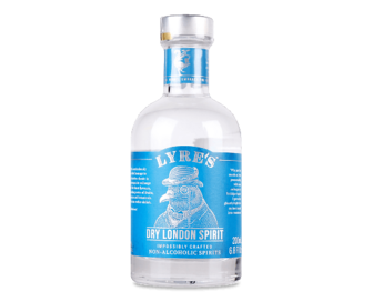 Джин Lyre's Dry London Spirit безалкогольний, 0,2л (0,2л)
