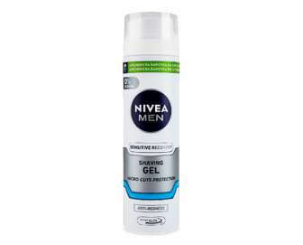 Гель для гоління Nivea відновлюючий для чутливої шкіри, 200мл