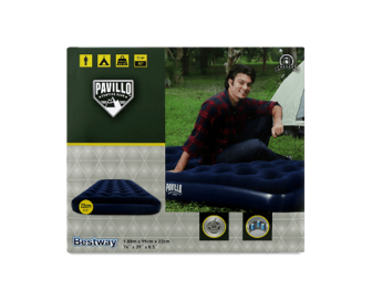 Матрац Flocked Airbed Twin Bestway 188х99х22 см, шт