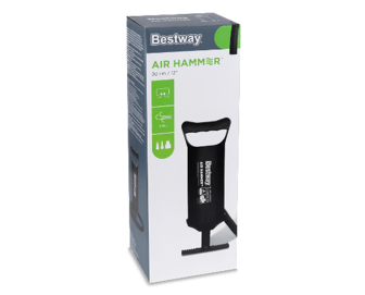 Насос ручний BestWay AIR HAMMER 30 см, шт