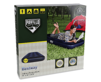 Матрац BestWay Flocked Air Mat 185х76х22 см, шт