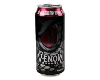 Напій енергетичний Venom Energy Black Cherry Kiwi з/б, 0,473л