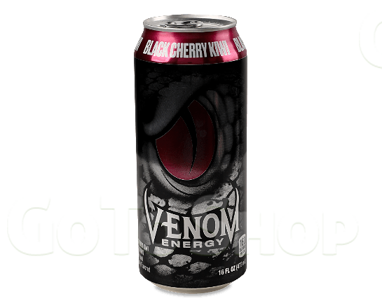 Напій енергетичний Venom Energy Black Cherry Kiwi з/б, 0,473л