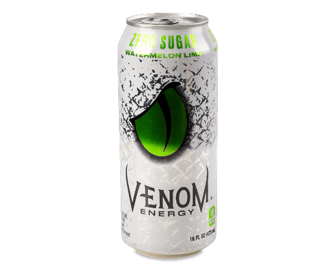 Напій енергетичний Venom Energy Watermelon Lime без цукру з/б, 0,473л
