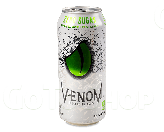 Напій енергетичний Venom Energy Watermelon Lime без цукру з/б, 0,473л