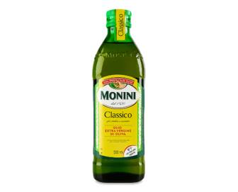 Олія оливкова Monini Extra Vergine с/б, 500мл