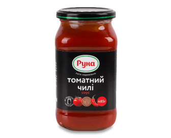 Соус «Руна» томатний «Чилі», 485г