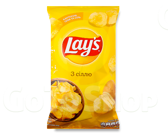 Чипси Lay&#039;s картопляні з сіллю, 120г