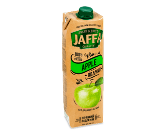 Сік Jaffa яблучний прямого віджимиму, 950мл