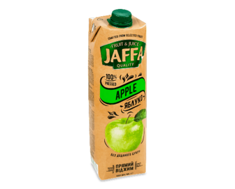 Сік Jaffa яблучний прямого віджимиму, 950мл