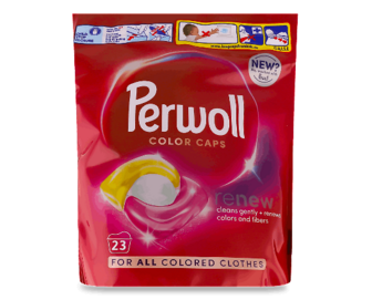 Капсули для прання Perwoll для кольорових речей, 23*13,5г