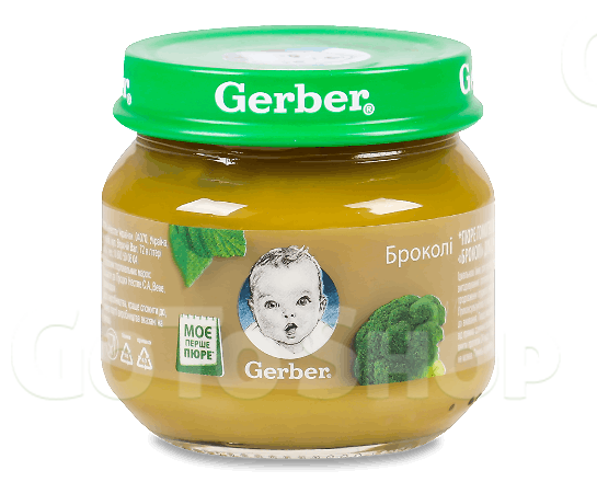 Пюре Gerber «Броколі», 80г