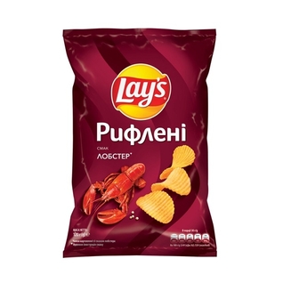 Чипси 120 г Lay's картопляні зі смаком лобстера м/уп 