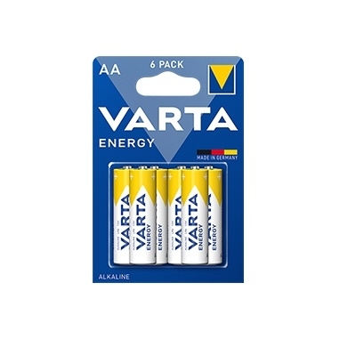 Елемент живлення лужний 4 шт +2 шт Varta Energy AA 