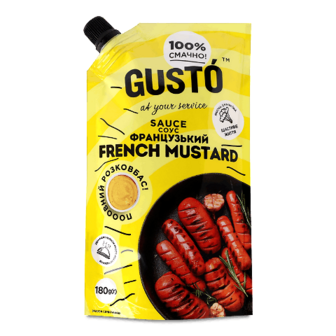 Соус Gusto French Mustand 180г (180г)