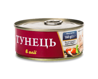 Тунець Fish Line в олії, 160г