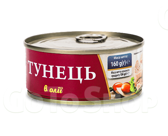 Тунець Fish Line в олії, 160г