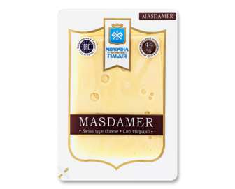 Сир Молочна Гільдія Mazdamer твердий 44% 150г