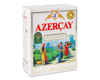 Чай чорний Azercay з чебрецем 100г