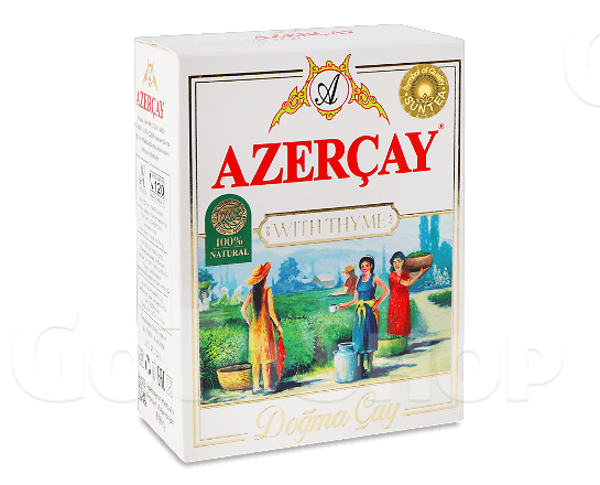 Чай чорний Azercay з чебрецем 100г