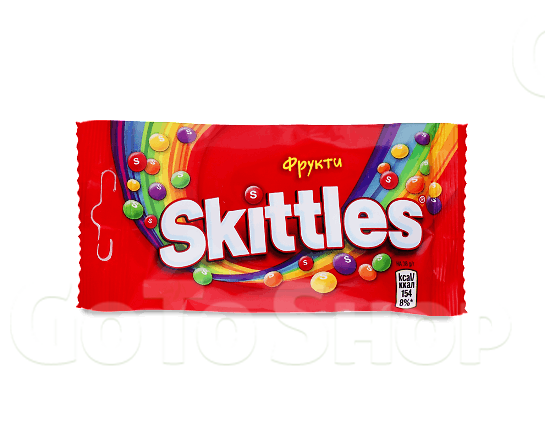 Драже Skittles оригінальний фруктовий 38г