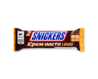 Батончик Snickers з арахісовим маслом 36,5г