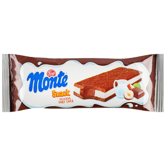 Тістечко Zott Monte з молоком шоколадом та лісовими горіхами 29г