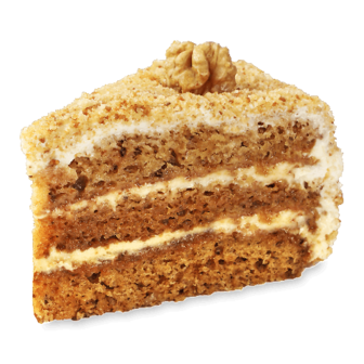 Торт «Медово-горіховий» 255г