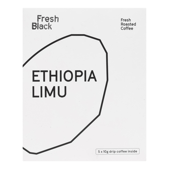 Кава Limu Fresh Black мелена Ефіопія 5*10г
