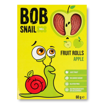 Цукерки Bob Snail натуральні яблучні