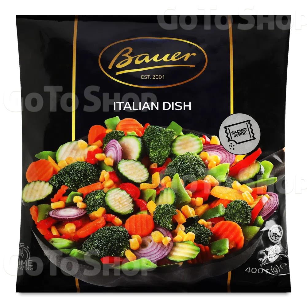 Суміш овочева Bauer Italian dish швидкозаморожена