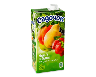 Сік «Садочок» мультивітамін, 0,95л