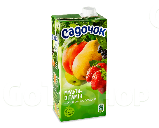 Сік «Садочок» мультивітамін, 0,95л