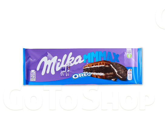 Шоколад Milka зі шматочками печива Oreo, 300г