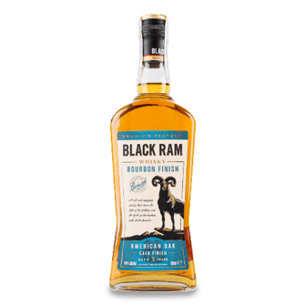 Віскі Black Ram Bourbon Finish 0,7л
