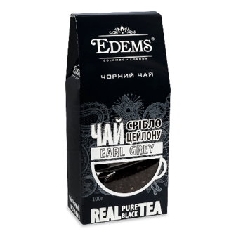 Чай чорний Edems «Срібло Цейлону» листовий 100г