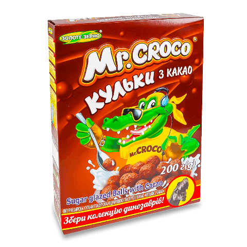 Кульки Mr.Croco з какао 200г