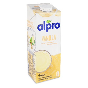 Напій Alpro соєвий з ванільним смаком 1л