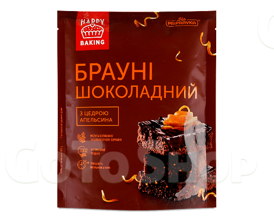 Суміш для випікання «Приправка» брауні шоколадний, 300г