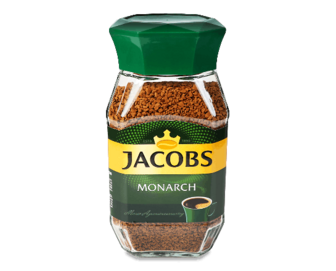 Кава розчинна Jacobs Monarch натуральна сублімована с/б, 190г