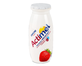 Продукт кисломолочний Actimel полуниця 1,4%  100г