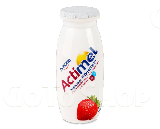 Продукт кисломолочний Actimel полуниця 1,4%  100г