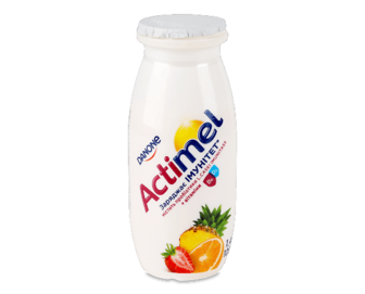 Продукт кисломолочний Actimel мультифрукт 1,4% 100г