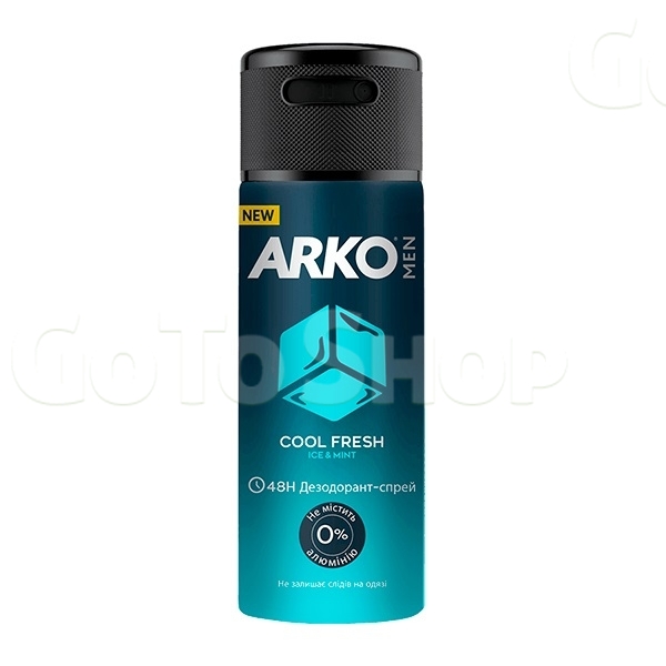 Дезодорант 150 мл ARKO MEN Сool Fresh/ Green Dream / Self Confidence аерозоль 