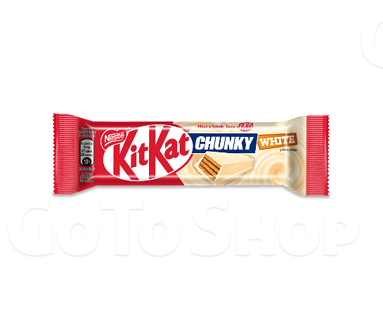 Батончик Kit Kat Chunky в білому шоколаді, 40г