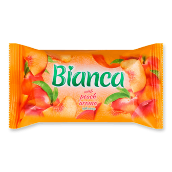 Мило Bianca з ароматом персику дитяче 140г