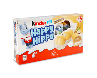 Вафлі Kinder Happy Hippo Hazelnut, 103,5г