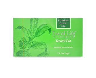 Чай зелений Tea of Life, 25*2г/уп
