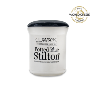 Сир Clawson «Блакитний Стілтон» в горщику 48% з коров'ячого молока 225г